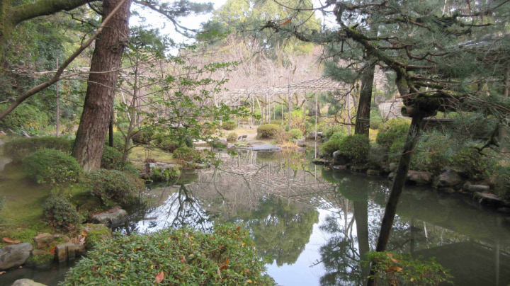 Heian Shrine Shinen, Japanese garden, Garden, Heian shrine, Shrine, Shinto, Kyoto, Kyoto prefecture, Japan