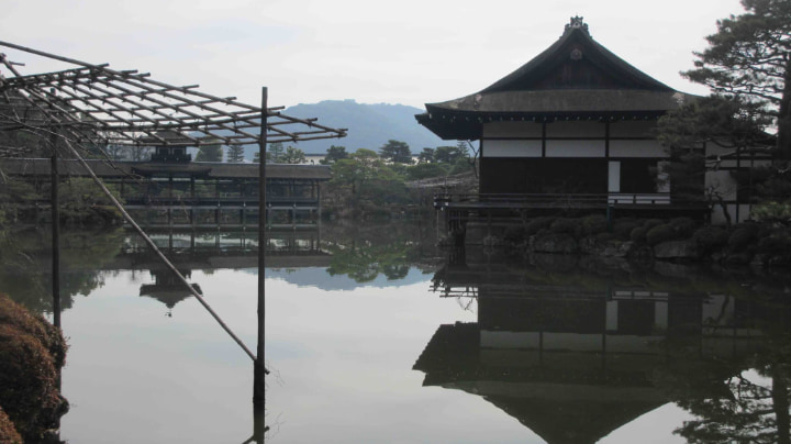 Heian Shrine Shinen, Japanese garden, Garden, Heian shrine, Shrine, Shinto, Kyoto, Kyoto prefecture, Japan